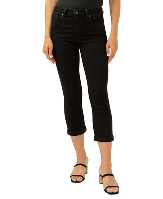 Silver Jeans Co. Women's Avery High-Rise Curvy Fit Capri