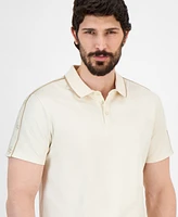 Guess Men's Quattro Crest Short Sleeve Polo Shirt