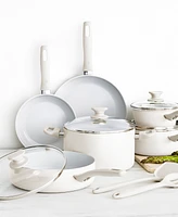 GreenPan Dover Ceramic Nonstick 12-Piece Cookware Set