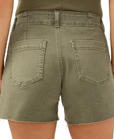 Silver Jeans Co. Women's Suki Mid Rise Curvy Fit Shorts