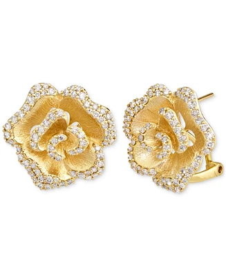 Le Vian Nude Diamond Rose Stud Earrings (1-1/20 ct. t.w.) 14k Gold