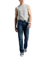 Men's Sleeveless Crew Neck Relaxed Tank Top