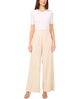 1.state Women's Wide-Leg Pull-On Side-Pocket Pants