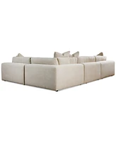 Klarke -Pc. L Sectional With Deep Seating