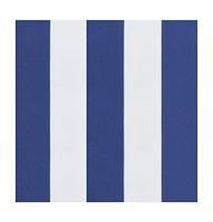 Garden Bench Cushions 2pcs Blue&White Stripe 59.1"x19.7"x2.8" Fabric