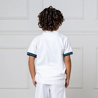 Hope & Henry Boys' Organic Short Sleeve Knit Pique Polo Shirt, Kids
