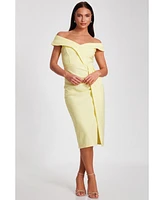 Quiz Women's Jaquard Midi Dress