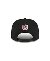 New Era Men's Black Philadelphia Eagles 2024 Nfc Champions Locker Room 9SEVENTY Adjustable Hat