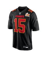 Nike Men's Patrick Mahomes Kansas City Chiefs Super Bowl Lix Patch Fashion Game Jersey