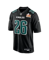 Nike Men's Saquon Barkley Philadelphia Eagles Super Bowl Lix Patch Fashion Game Jersey