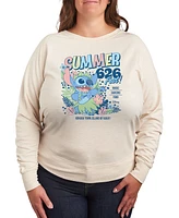 Hybrid Apparel Plus Lilo and Stitch Summer 626 Pullover T-Shirts