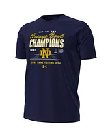 Under Armour Men's Navy Notre Dame Fighting Irish College Football Playoff 2025 Orange Bowl Champions T-Shirt