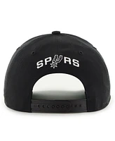 '47 Brand Men's x Brand Seen Sorry I Was Hooping Black/Silver San Antonio Spurs Two-Tone Hitch Adjustable Hat