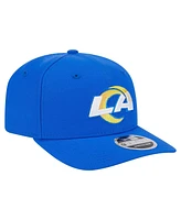 New Era Men's Royal Los Angeles Rams 9SEVENTY Stretch-Snap Hat