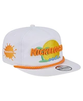 New Era Men's White Nickelodeon Golfer Snapback Hat