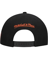 Mitchell & Ness Men's Black Auburn Tigers Triple Play Snapback Hat