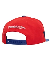 Mitchell & Ness Men's Red New York Rangers Soul Triple Up Snapback Hat