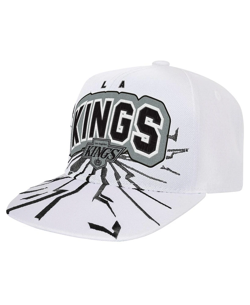 Mitchell & Ness Big Boys and Girls White Los Angeles Kings After Shock Snapback Hat