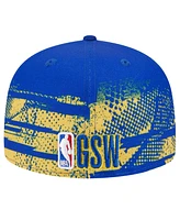 New Era Men's Royal/Gold State Warriors Tip-Off 59FIFTY Fitted Hat