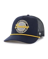 '47 Brand Men's Navy Milwaukee Brewers Promenade Hitch Adjustable Hat