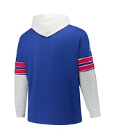 '47 Brand Men's Royal Buffalo Bills Big Tall Lacer Pullover Hoodie