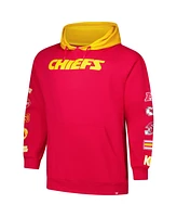 Fanatics Men's Red Kansas City Chiefs Big Tall Patched Out Pullover Hoodie