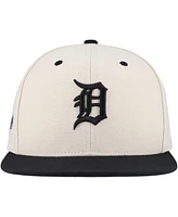 Mitchell & Ness Men's Cream Detroit Tigers Snapback Hat