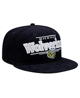 New Era Men's Navy Michigan Wolverines Display 9FIFTY Snapback Hat