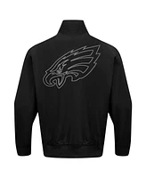 Pro Standard Men's Black Philadelphia Eagles Paint The City Twill Full-Zip Jacket