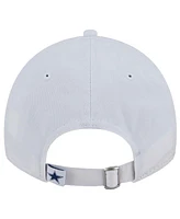 New Era Women's White Dallas Cowboys Main 9TWENTY Adjustable Hat