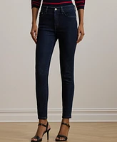 Lauren Ralph Women's High-Rise Skinny Ankle Jeans