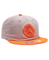 Fan Ink Men's Tan/Orange Paris Saint-Germain Wander Snapback Hat