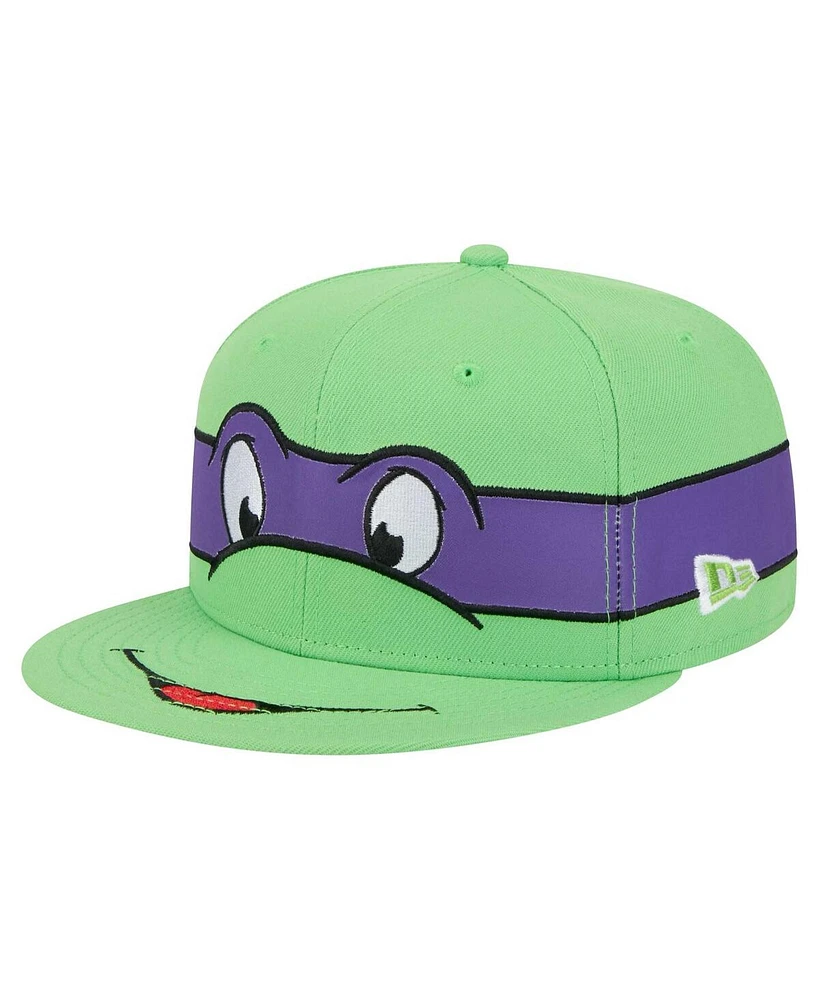 New Era Men's Green Teenage Mutant Ninja Turtles Donatello 9Fifty Snapback Hat