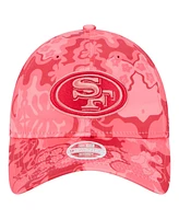 New Era Women's Scarlet San Francisco 49ers Trippy 9TWENTY Adjustable Hat