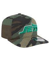 New Era Men's Camo New York Jets Woodsy 9FIFTY Snapback Hat