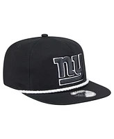 New Era Men's Black New York Giants B-Dub Golfer Snapback Hat