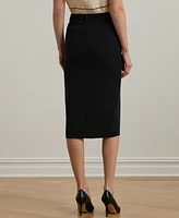 Lauren Ralph Women's Stretch Cady Pencil Skirt