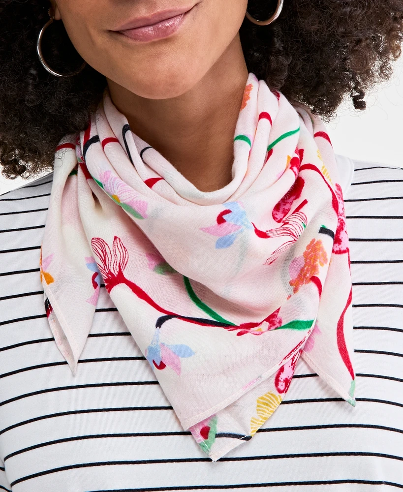 On 34th Bouquet Expression Bandana Scarf, Exclusively at Macy's