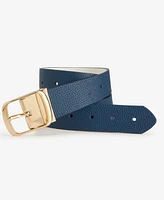 On 34th Reversible Faux-Leather Belt, Exclusively at Macy's