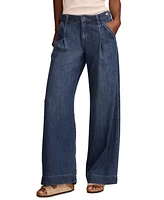 Lucky Brand Women's Palazzo Luxe Wide-Leg Denim Jeans