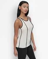 Dkny Petite Contrast Trim Tank Top