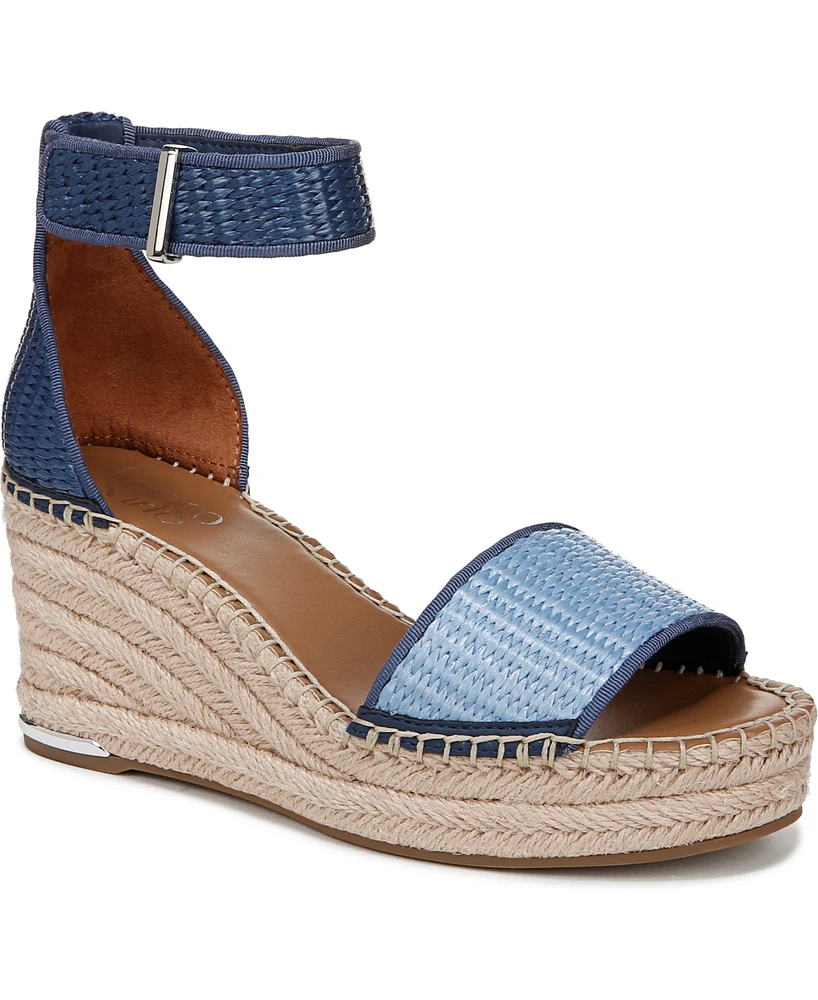 Franco Sarto Women's Clemens 8 Espadrille Wedge Sandals