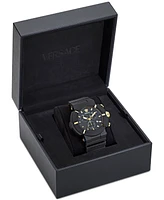Versace Men's Swiss Chronograph Real Active Tpu Strap Watch 45mm