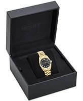 Versace Women's Swiss Millenyium Gold Ion Plated Bracelet Watch 32mm
