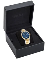 Versace Women's Swiss V-Auria Two-Tone Stainless Steel Bracelet Watch 39mm