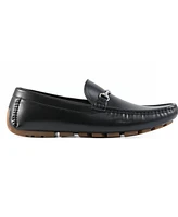 Guess Men's Ansto Logo Bit Detailed Driving Loafers