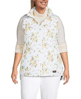 Lands' End Women's Plus FeatherFree Insulated Vest