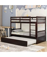 Pull-Out Trundle and Ladder, Perfect for Kids Rooms Guest Spaces