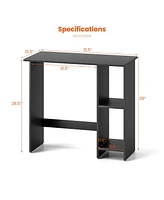 Computer Desk with Storage and Adjustable Shelf for Organized and Efficient Workspace