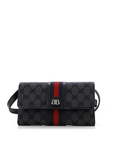 Pre-Owned Balenciaga x Gucci The Hacker Wallet on Strap Bb Canvas